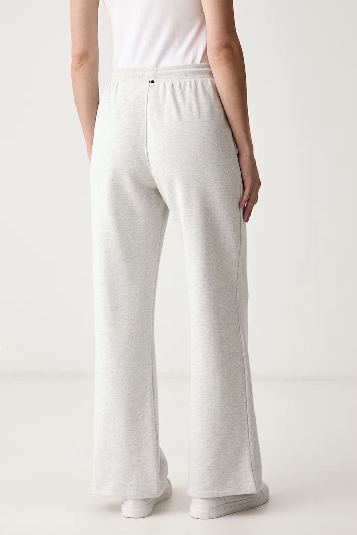 Oblečenie Tommy Hilfiger Nohavice loungewear dámske bavlnené UW0UW06620 sivá