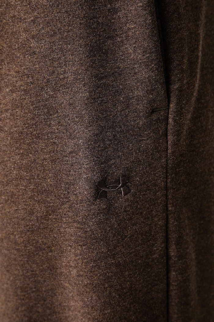 Spodnie dresowe damskie z bawełną Icon Under Armour 6013546 brązowy