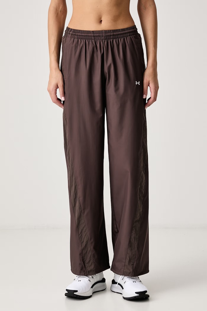 Under Armour Spodnie dresowe damskie Icon brązowy 6013532