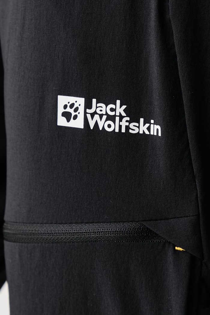 Spodnie trekkingowe damskie HIKEOUT Jack Wolfskin czarny A63929