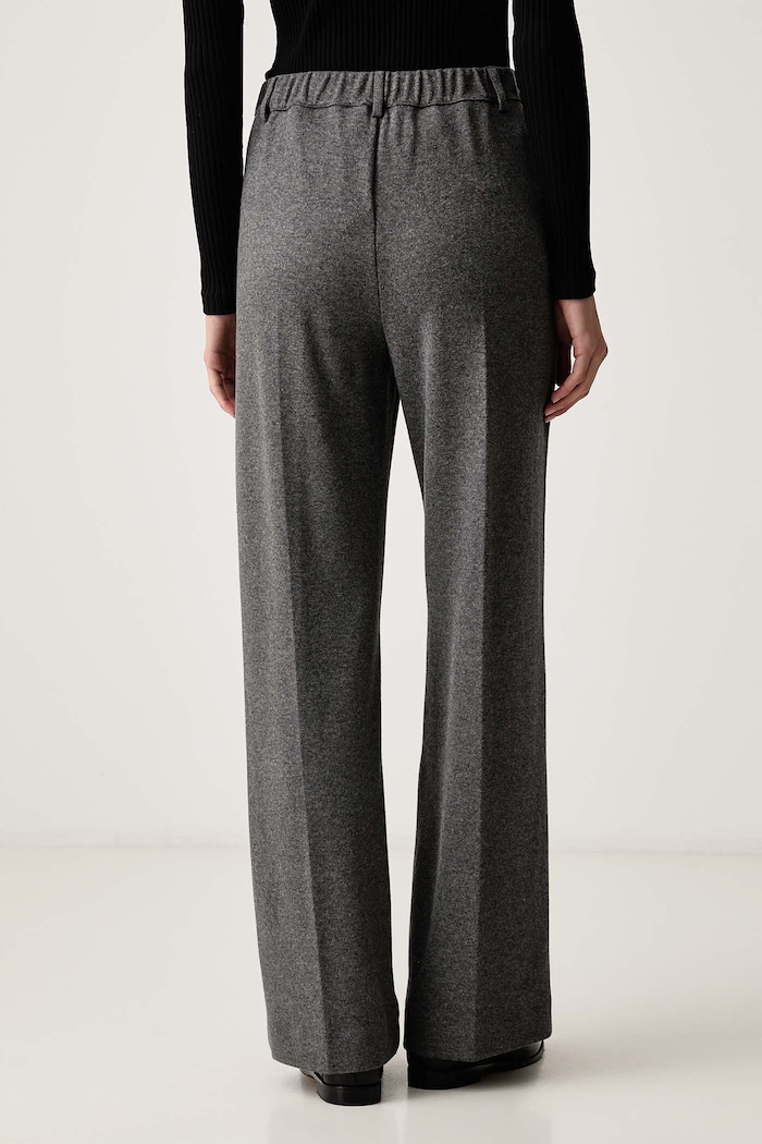 Odzież Weekend Max Mara Spodnie damskie WKDORATA 2625786032600 szary
