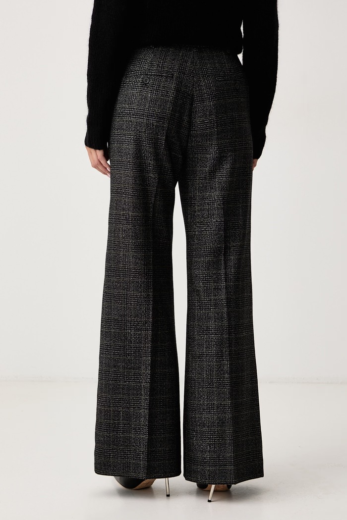 Odzież Weekend Max Mara Spodnie damskie wełniane WKDPACCA 2625136062600 szary
