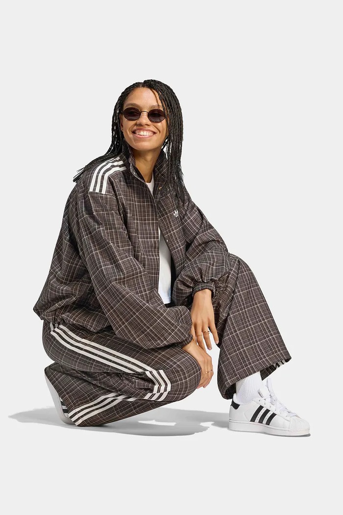 Odzież adidas Originals Spodnie damskie Advanced Archive LG3958 brązowy