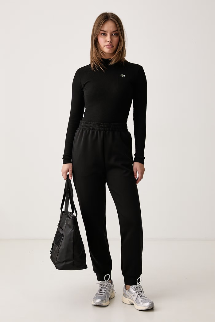 Lacoste Spodnie dresowe damskie XF0189 czarny AW26