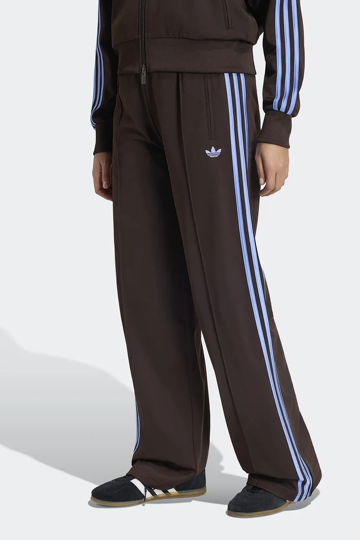 adidas Originals Spodnie dresowe damskie Firebird brązowy KS4665