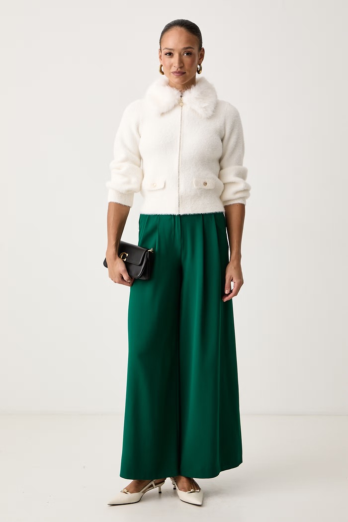 Morgan Брюки для женщин POMO.F бирюзовый AW26