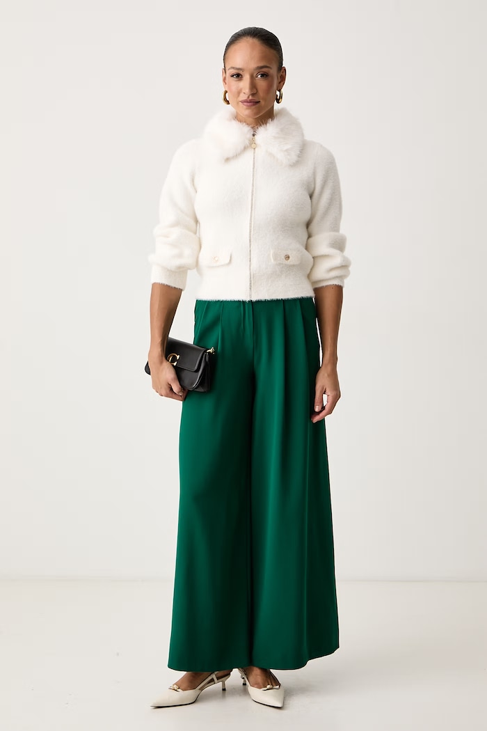Morgan Брюки для женщин POMO.F бирюзовый AW26