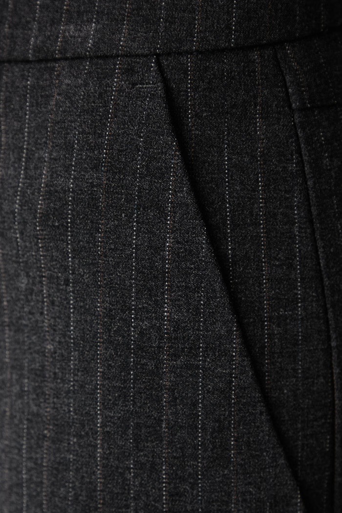 Spodnie wide leg damskie Seventy Venezia PT1441.550222 szary