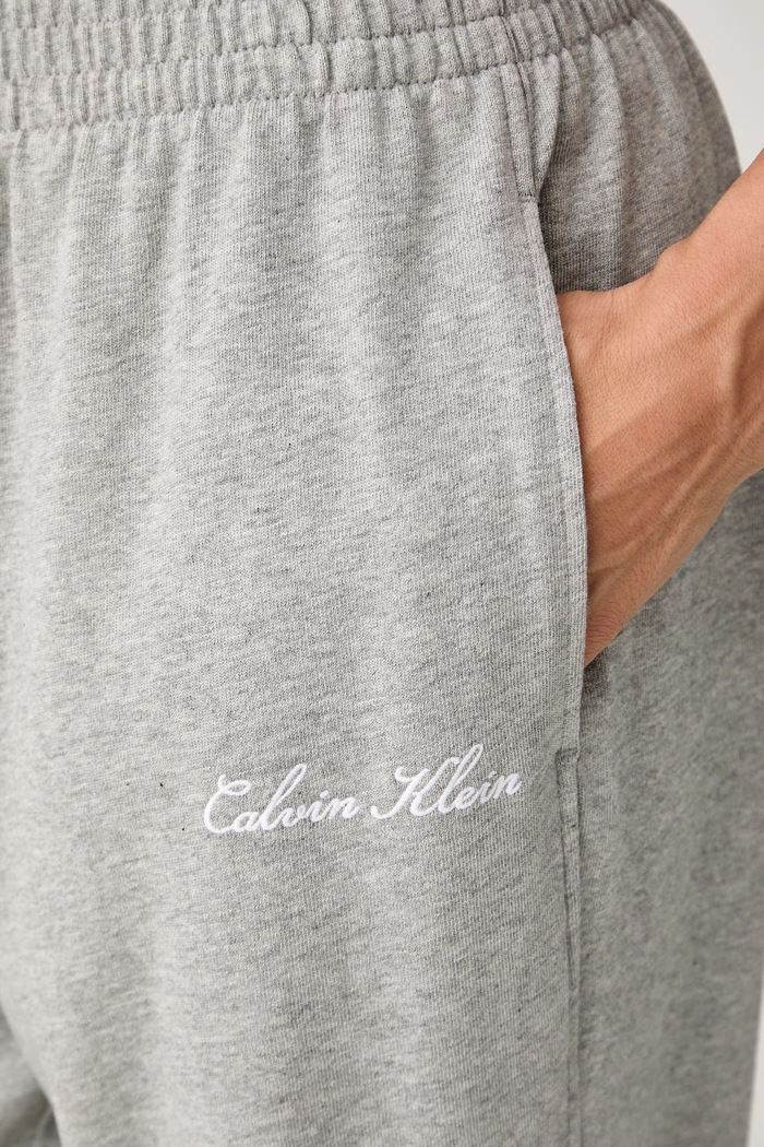 Calvin Klein Underwear spodnie lounge damskie bawełniane szary LV00QS7687