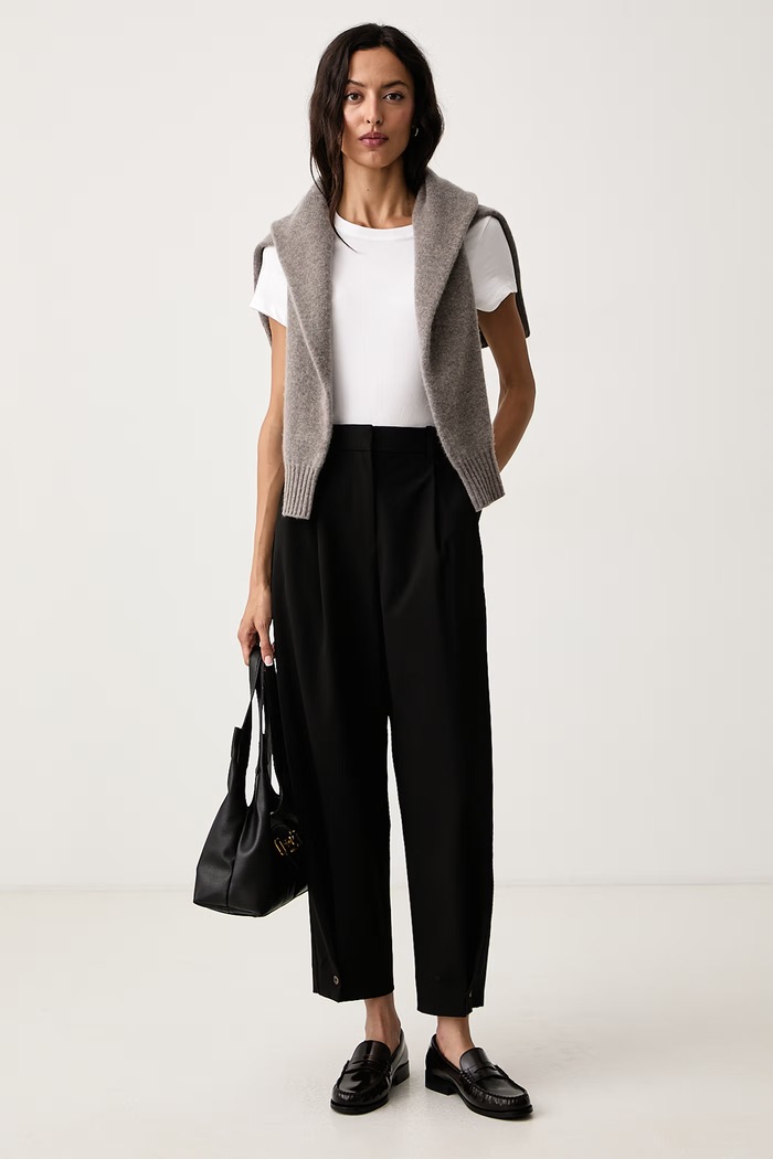 Tommy Hilfiger Hlače za žene WW0WW52916 crna AW26