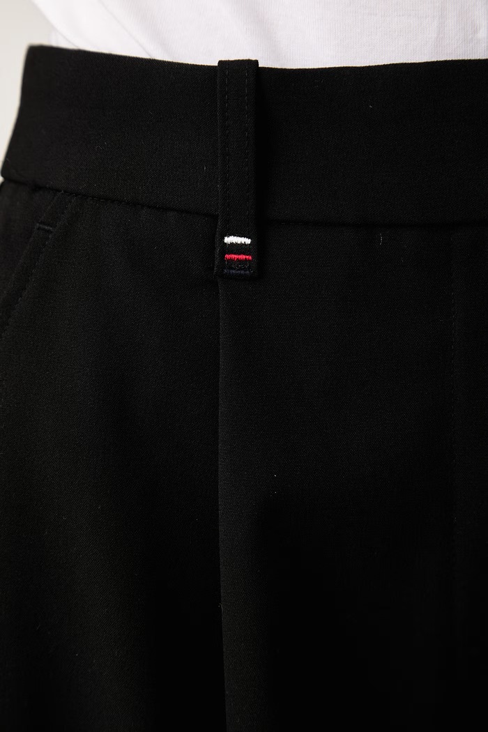 Hlače za žene Tommy Hilfiger WW0WW52916 crna