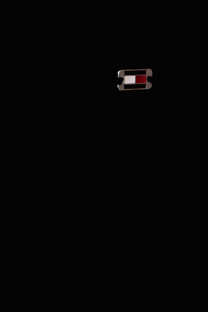 Za žene od velura Tommy Hilfiger WW0WW52201 crna