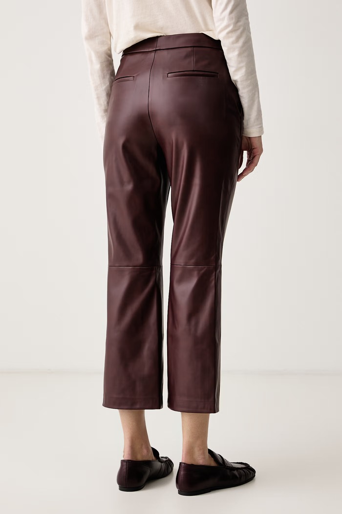 Ρούχα Calvin Klein Παντελόνι Γυναικείο LV044H621G μπορντό