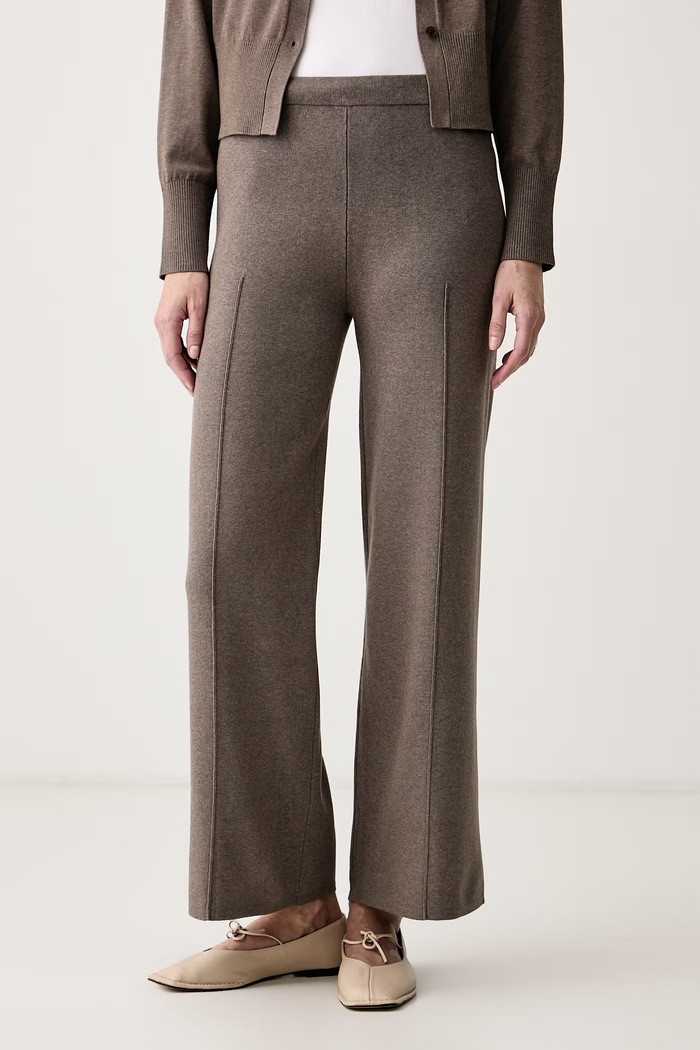 Calvin Klein Trenirka ženska z viskozo rjava LV044H309G