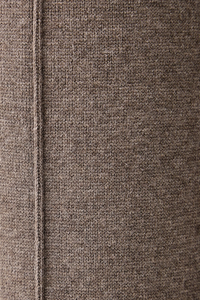 Trenirka ženska z viskozo Calvin Klein LV044H309G rjava