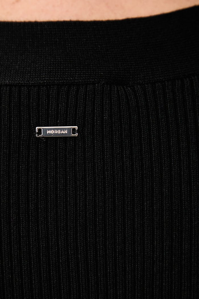 Hlače od odijela za žene Armani Exchange crna XW002946.AF16151