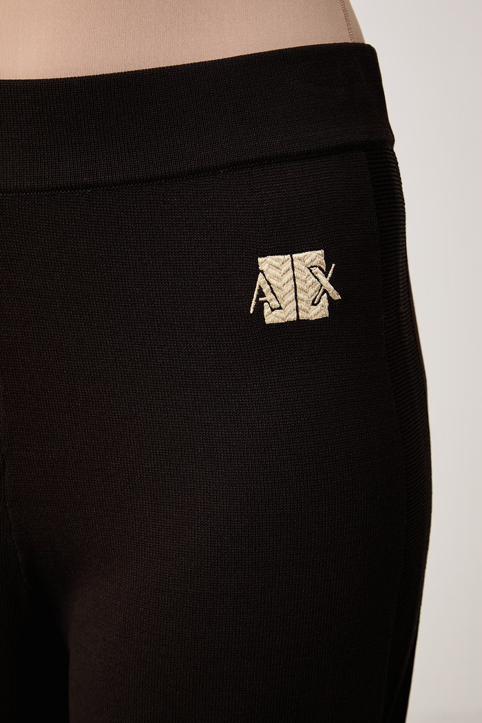 Панталон дамски с вискоза Armani Exchange XW002884.AF10352 кафяв