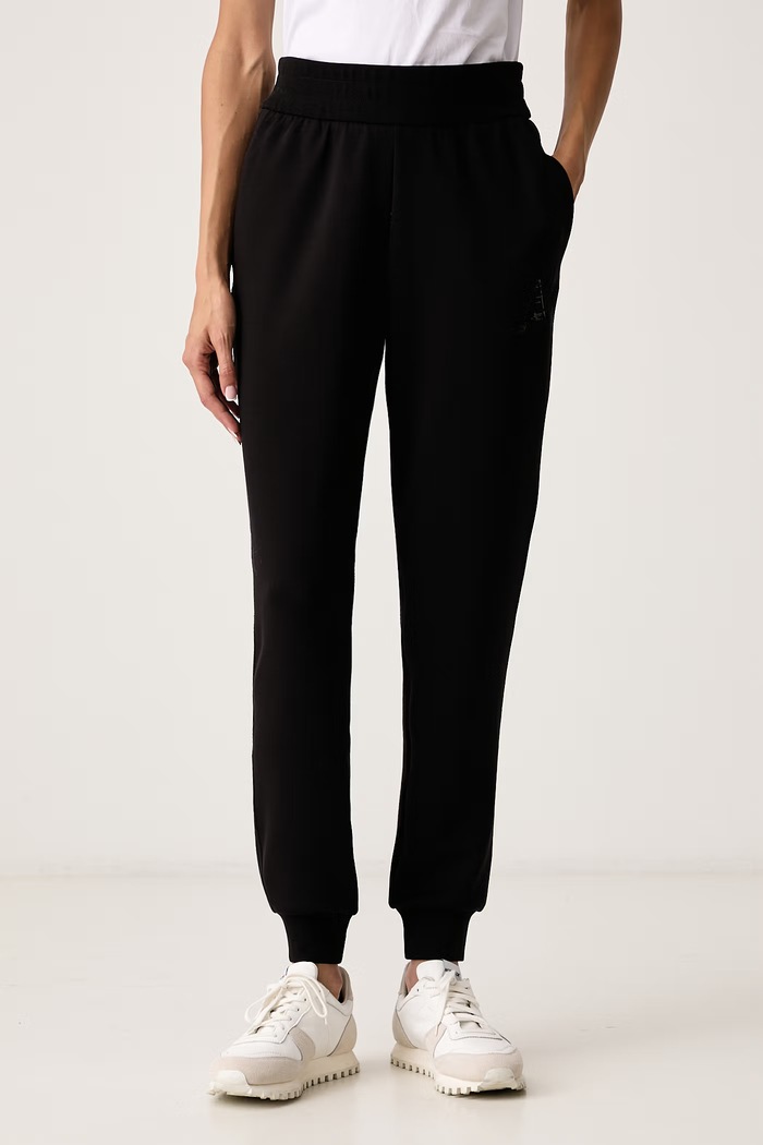 Armani Exchange Trenirka ženska z viskozo črna XW002862.AF13397