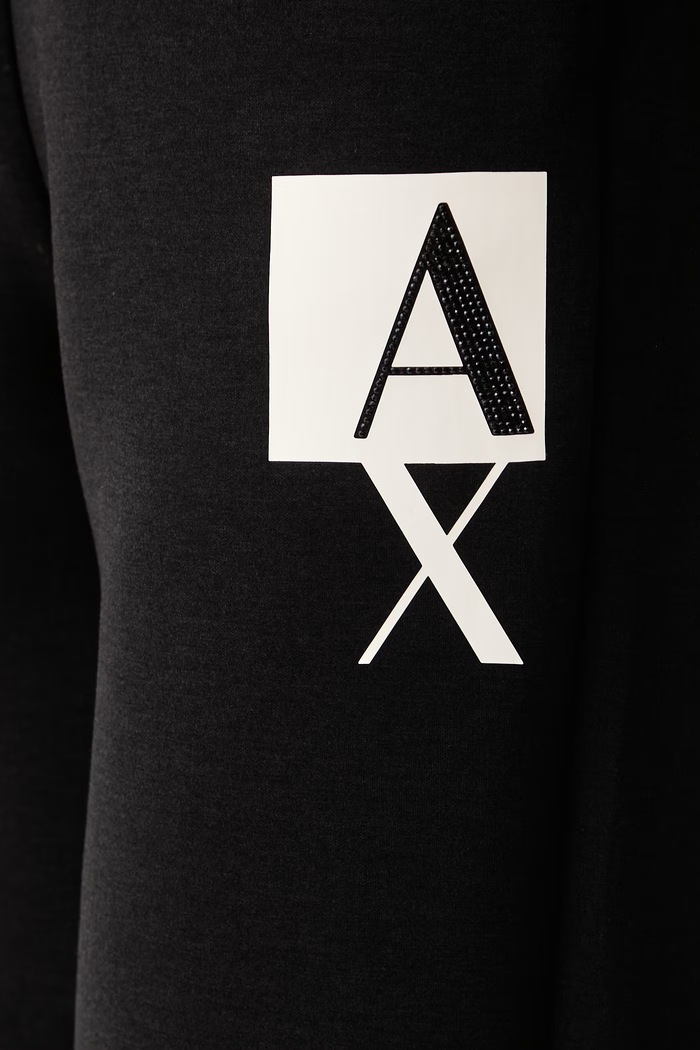 Pantaloni da tuta da donna Armani Exchange XW002422.AF25516 nero