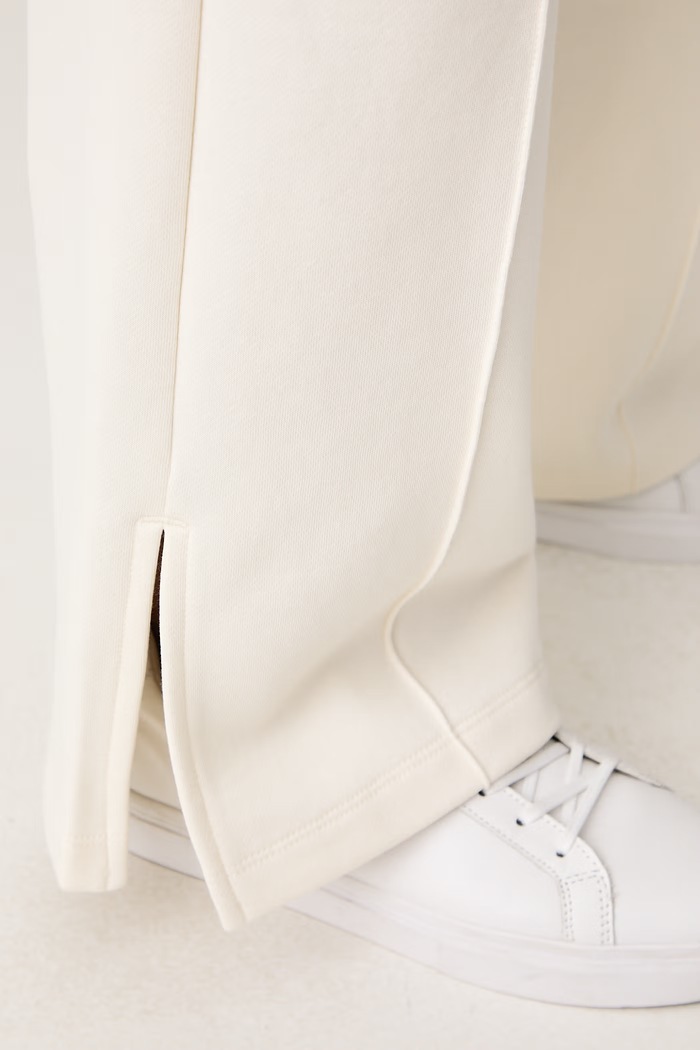 Spodnie lounge damskie z bawełną Emporio Armani Underwear EW004542.AF25592 beżowy