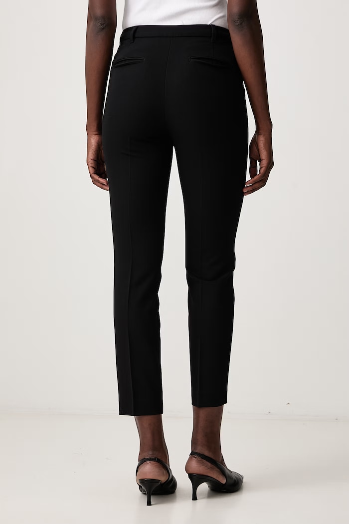 Odzież Sisley Spodnie slim fit damskie 4KVXPF00C czarny