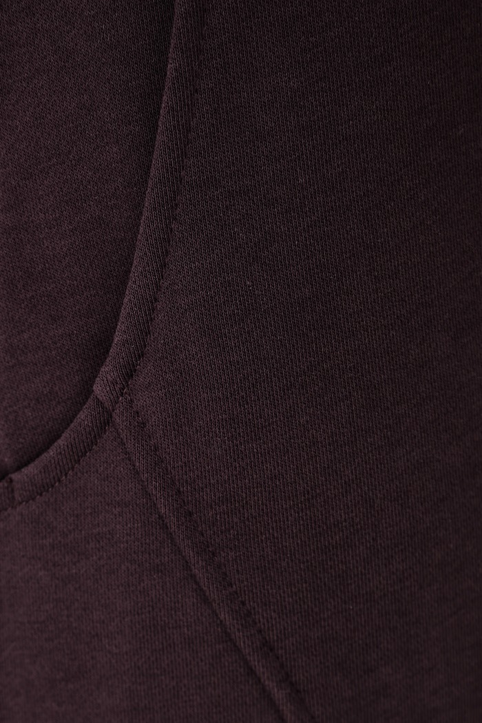 Spodnie dresowe damskie z bawełną United Colors of Benetton 3SKGDF01N brązowy