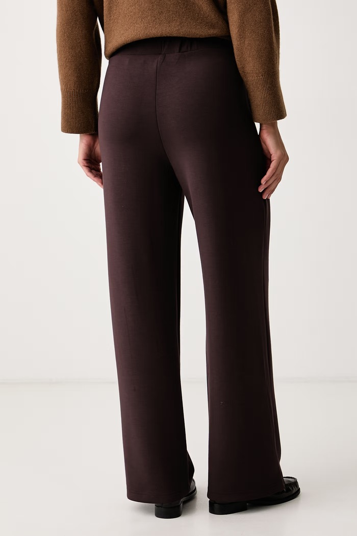 Abbigliamento United Colors of Benetton Pantaloni palazzo da donna 3QAFDF01M marrone