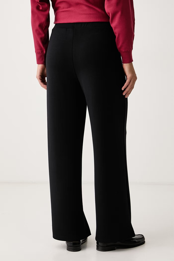 Abbigliamento United Colors of Benetton Pantaloni palazzo da donna 3QAFDF01M nero