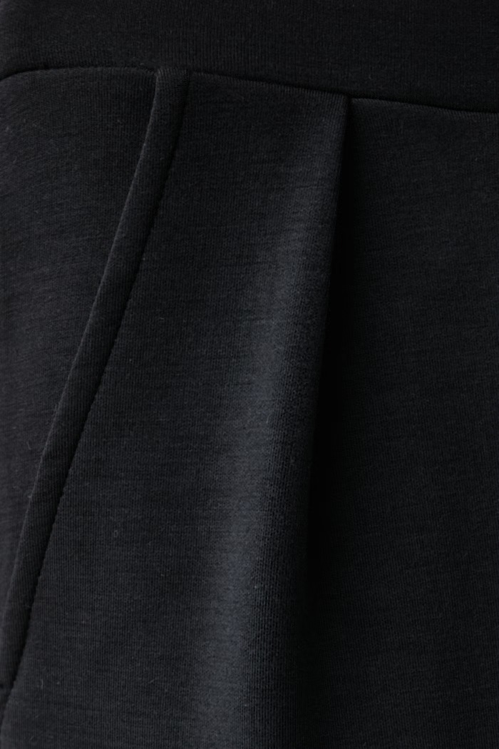 Pantaloni palazzo da donna United Colors of Benetton 3QAFDF01M nero