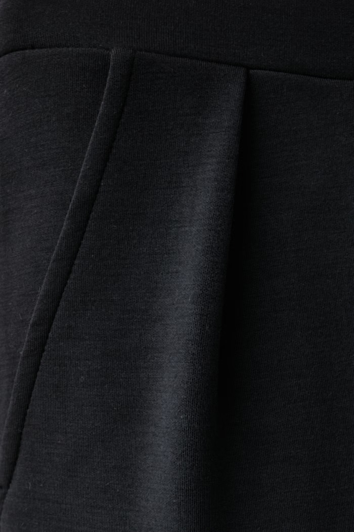 Pantaloni palazzo da donna United Colors of Benetton 3QAFDF01M nero