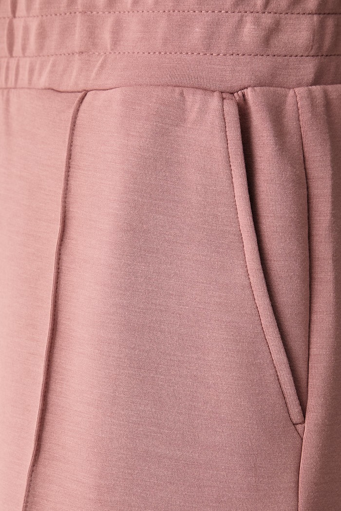 Spodnie dresowe damskie United Colors of Benetton 3QAFDF01L różowy