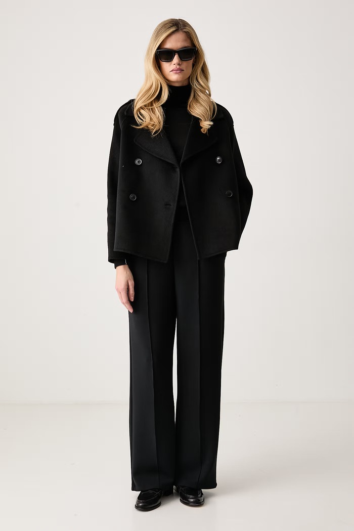 United Colors of Benetton Спортен панталон дамски 3QAFDF01L черен AW26