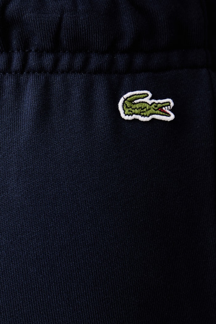 Lacoste spodnie dresowe damskie bawełniane granatowy XF5268
