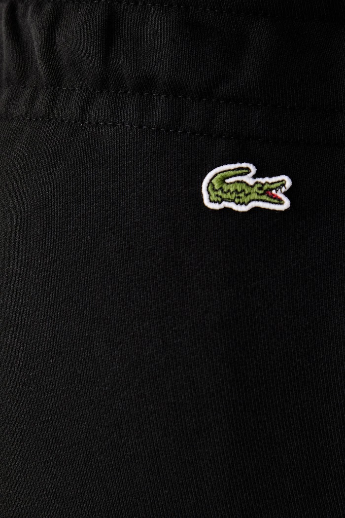 Lacoste spodnie dresowe damskie bawełniane czarny XF5268