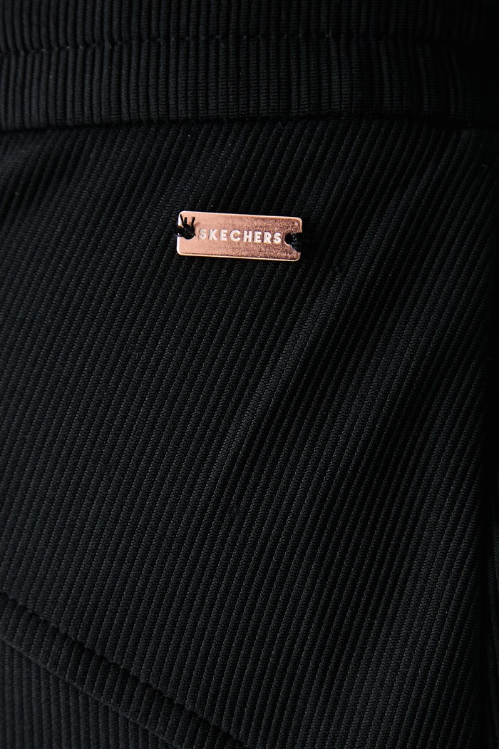 Spodnie dresowe damskie GOLUXE Skechers PT103 czarny