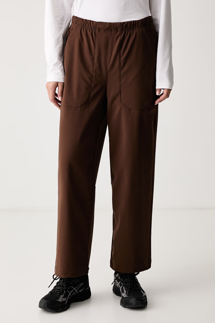 Columbia Spodnie damskie Sauvie Sky brązowy 2174641