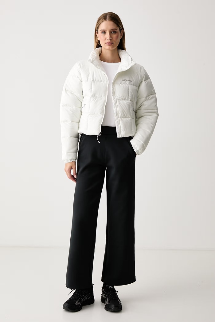 Columbia Spodnie dresowe damskie Amazesweats 2174321 zielony AW26