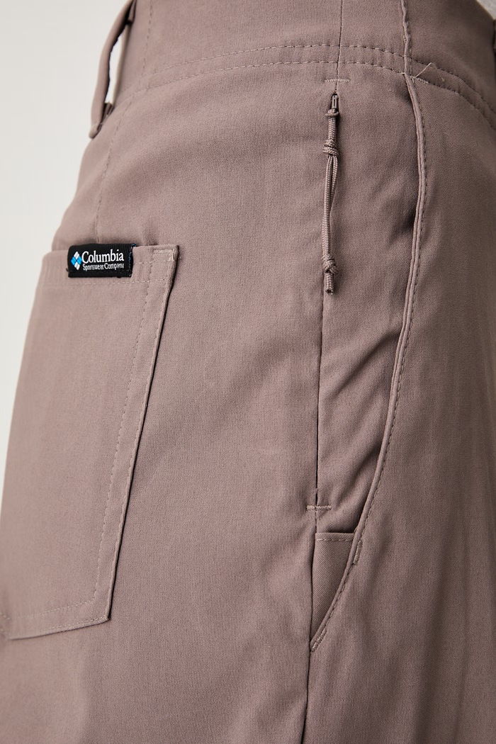 Columbia spodnie trekkingowe damskie ROC Tech brązowy 2173901