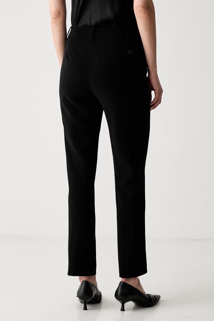 Odzież Trussardi spodnie garniturowe damskie P231A002412N czarny