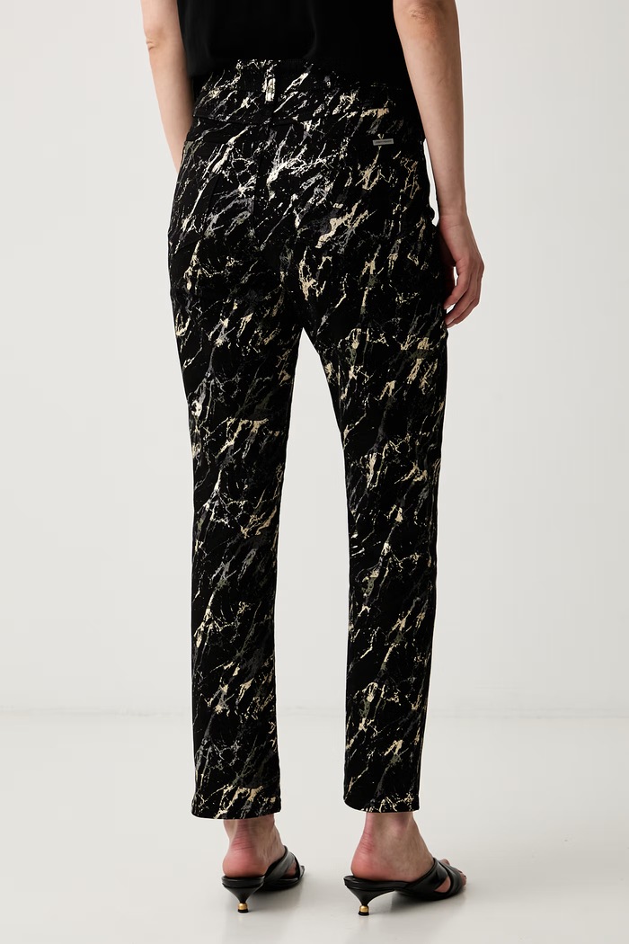 Odzież Joseph Ribkoff jeansy straight damskie 263972 czarny