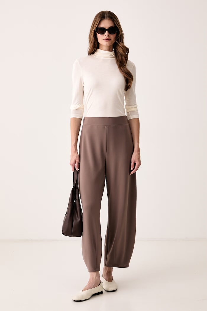 Joseph Ribkoff Spodnie damskie 263217 brązowy AW26