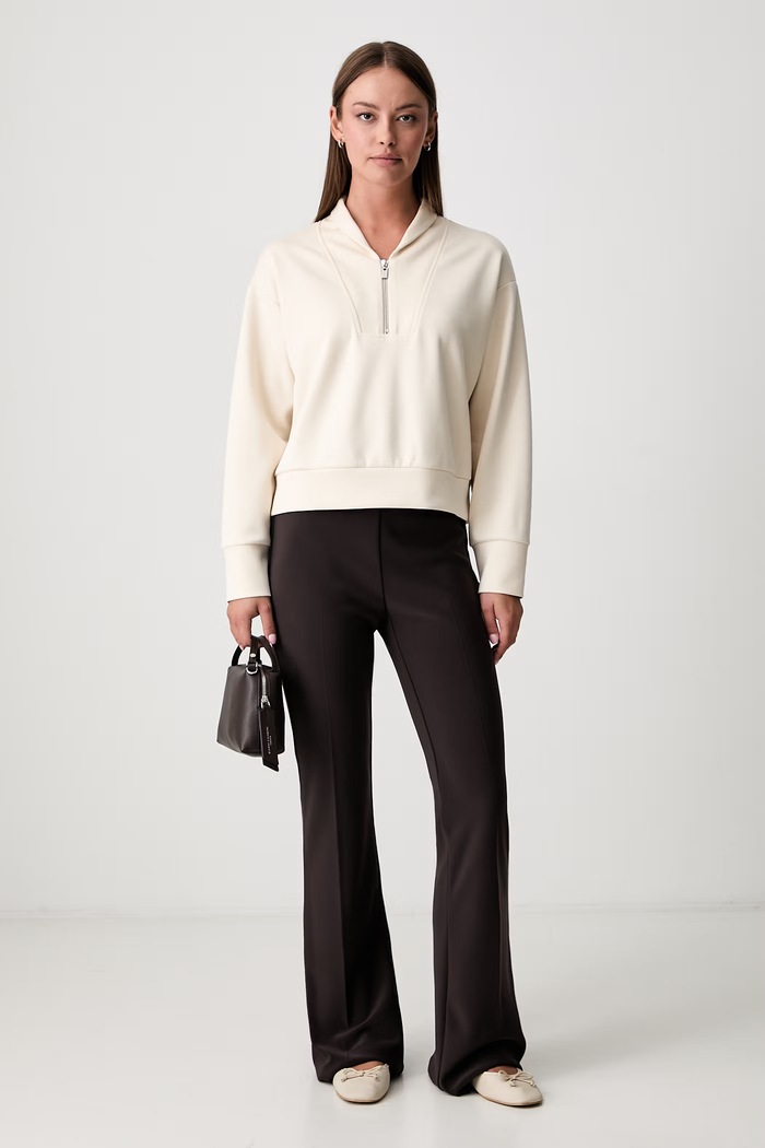 Joseph Ribkoff spodnie damskie 163099F26 brązowy AW26
