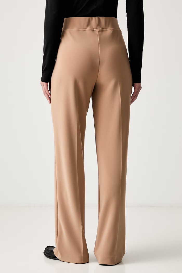 Odzież Joseph Ribkoff spodnie wide leg damskie 153088F26 beżowy