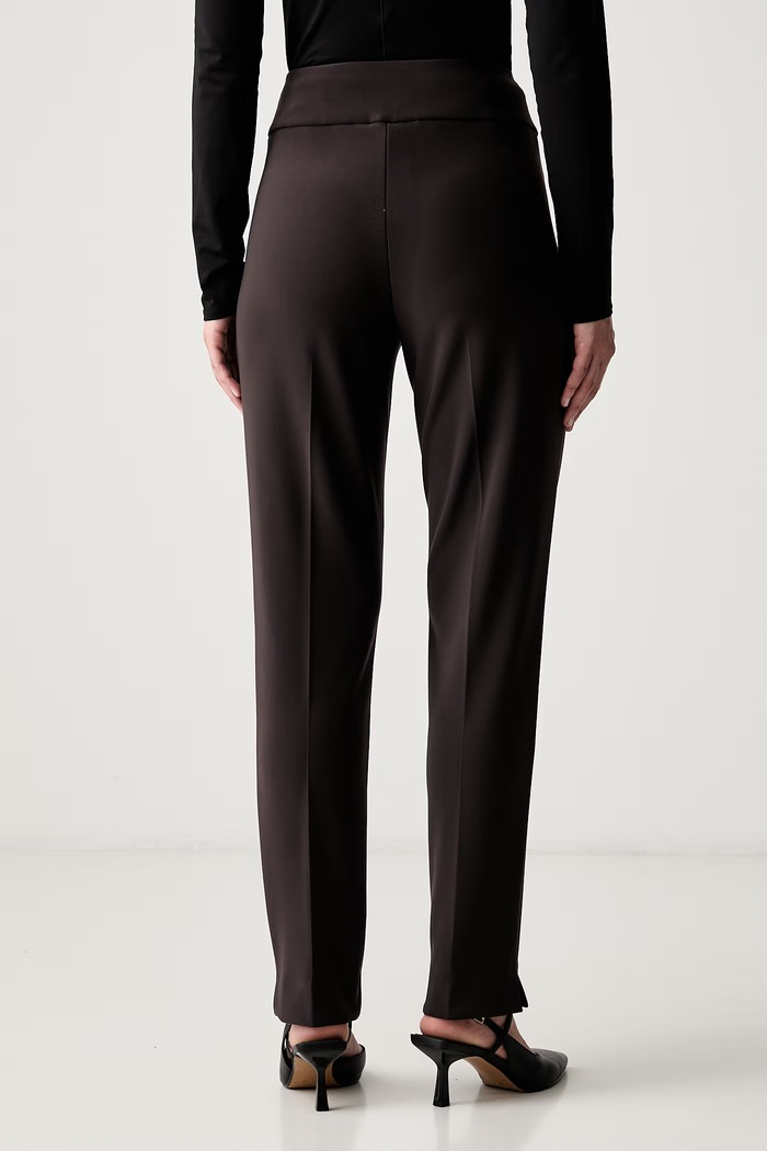 Odzież Joseph Ribkoff spodnie slim fit damskie 144092F26 brązowy