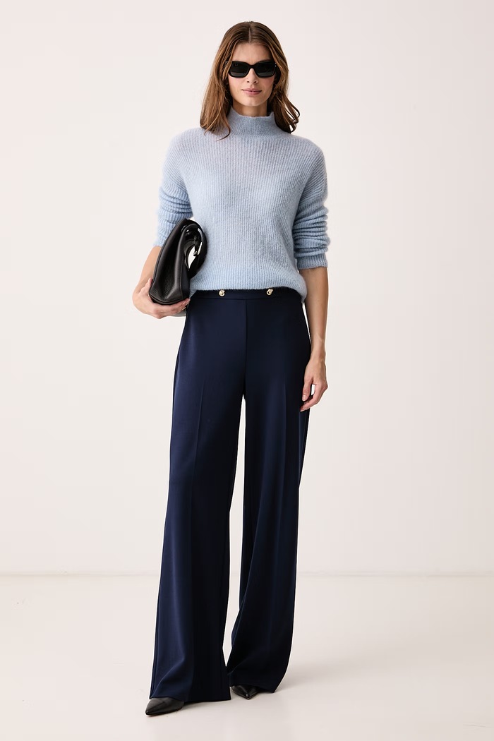 Joseph Ribkoff Spodnie damskie 263090 granatowy AW26