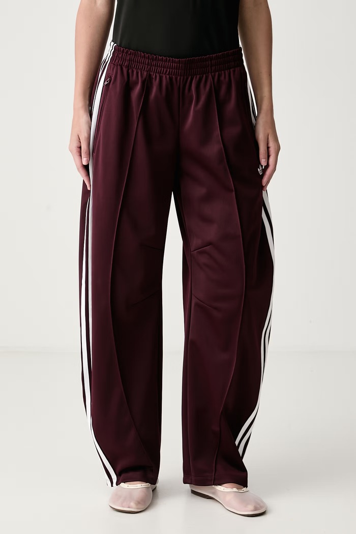 adidas Originals Штани жіночі Firebird Barrel бордо LF1060