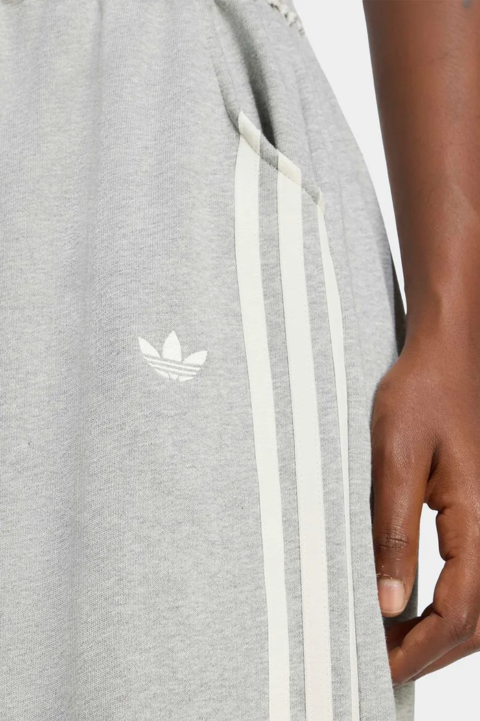 Spodnie dresowe damskie bawełniane adidas Originals LE8322 szary