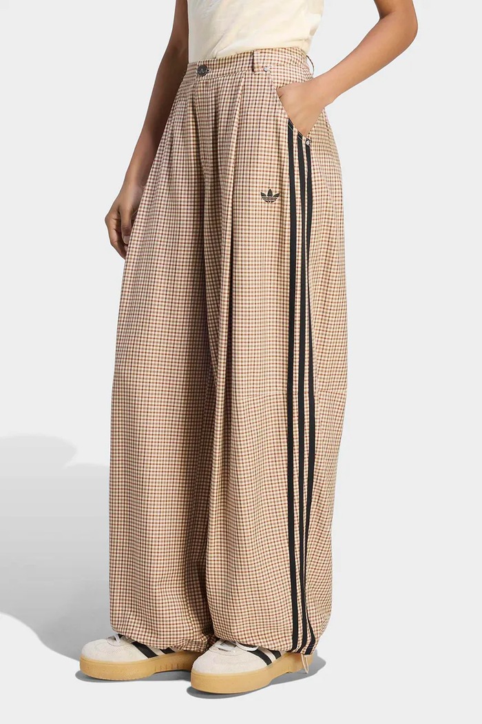 adidas Originals Pantaloni da donna Checks beige LE8309