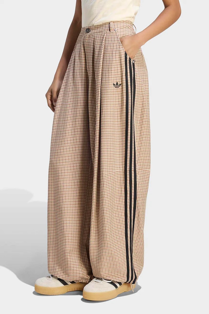 adidas Originals Pantaloni da donna Checks beige LE8309