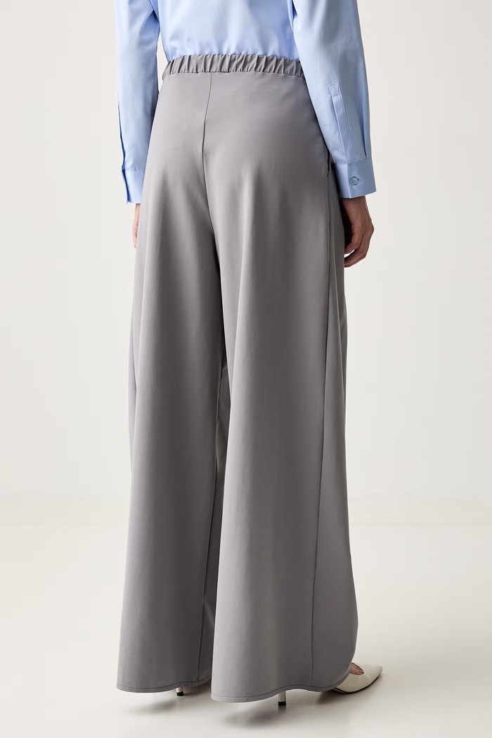 Одежда MM by Max Mara брюки-палаццо для женщин MMLVONGOLA 2626786147600 серый